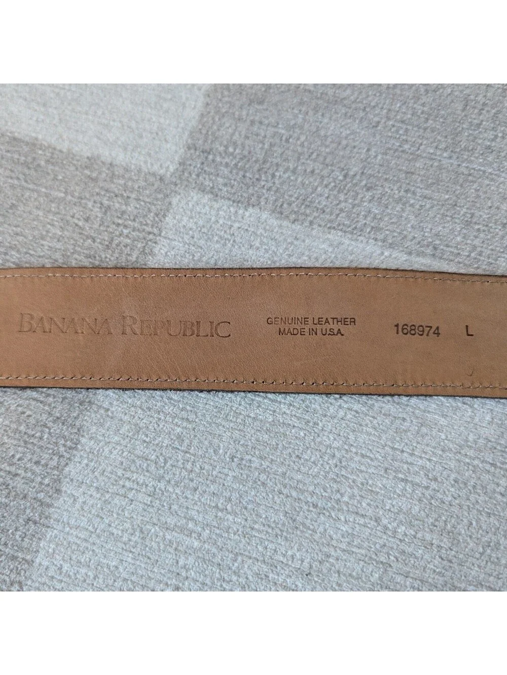 Vintage 90s Banana Republic dark brown suede leather O-ring belt